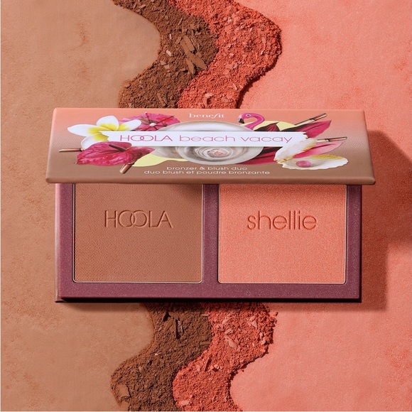 Benefit Hoola Beach Vacay Mini Bronzer & Blush Duo - Picture 2 of 4